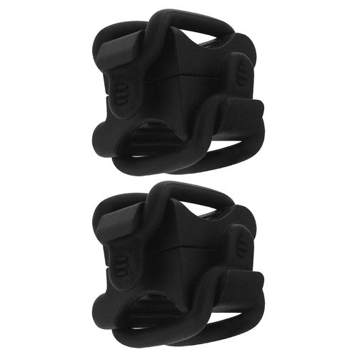 SING F LTD 2PCS Bike Mount Holder for Flashlight Bicycle Flashlight Bracket for 10 mm to 35 mm Torchs Bicycle Lighting Mount Accessories