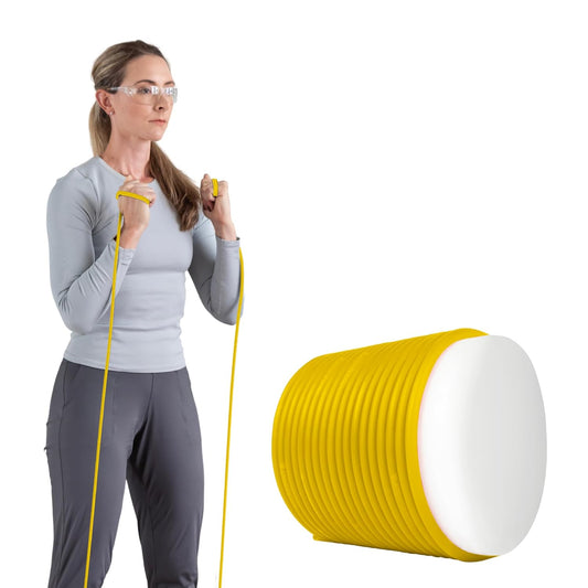 THERABAND Latex Resistance Tubing, Green, Heavy, Level 3, 25 ft Roll, Professional Grade for Upper and Lower Body Workouts, Cut-to-Length, Color-Coded Resistance Levels