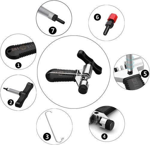Bicycle Chain Removal or Installation Tools, with Chain Hook, Multi-Speed or 1 Speed Universal