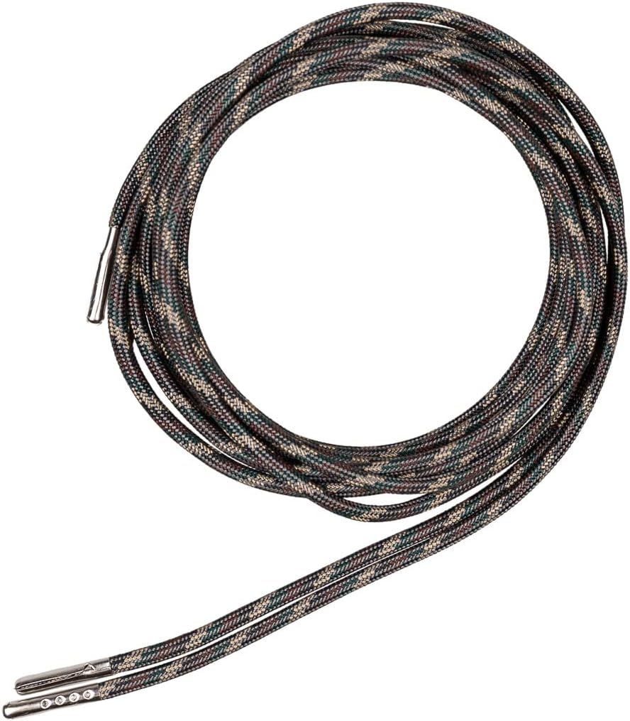 550 Paracord Boot Laces – Paracord Planet Milspec Paracord Boot Lace – Available in 52 and 72 Inch Lengths (72 Inch, Black)