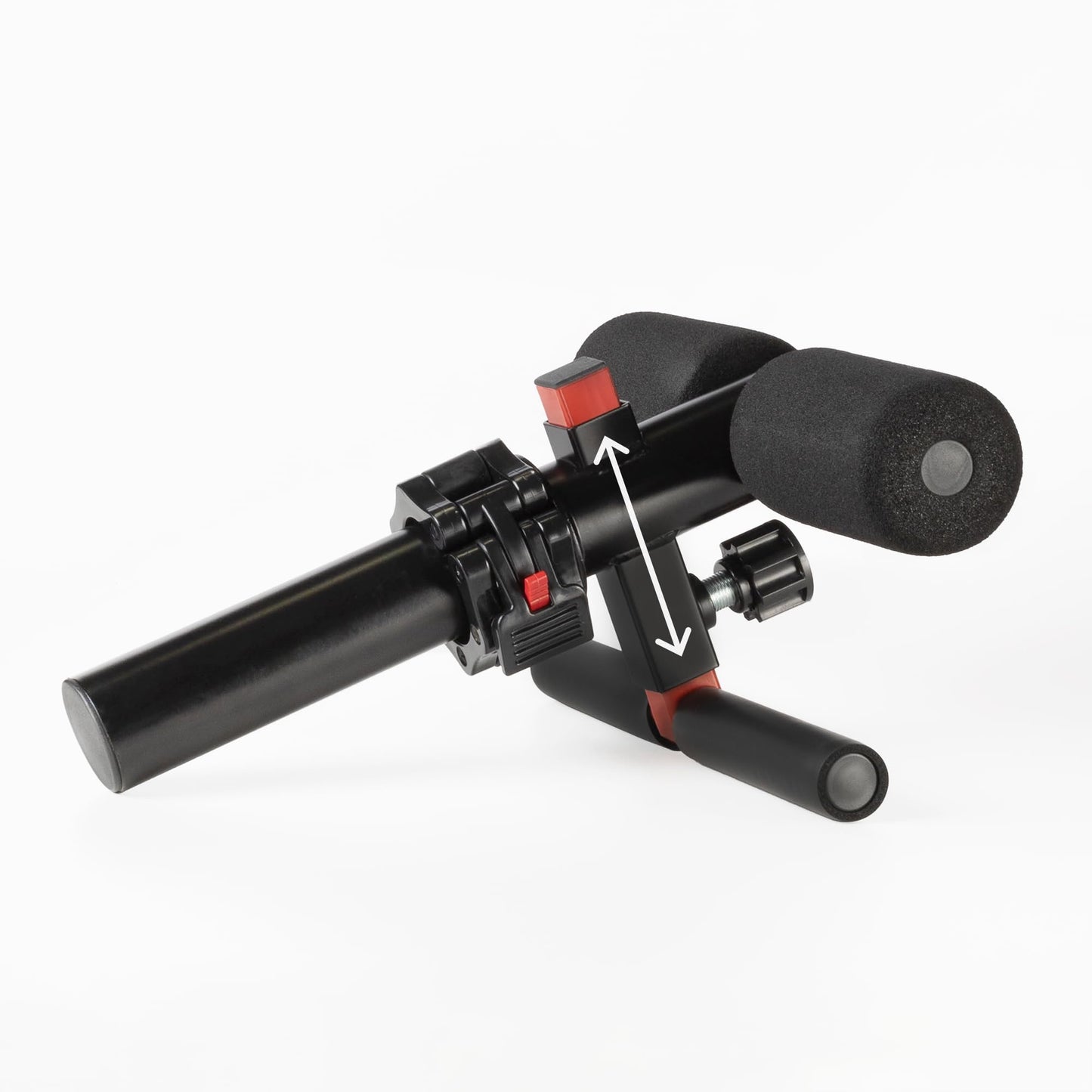 Amstaff Fitness Adjustable Tib Bar - Tibialis Anterior Trainer with Durable Steel Construction & Comfortable High-Density Foam - Perfect for Home & Professional Gyms