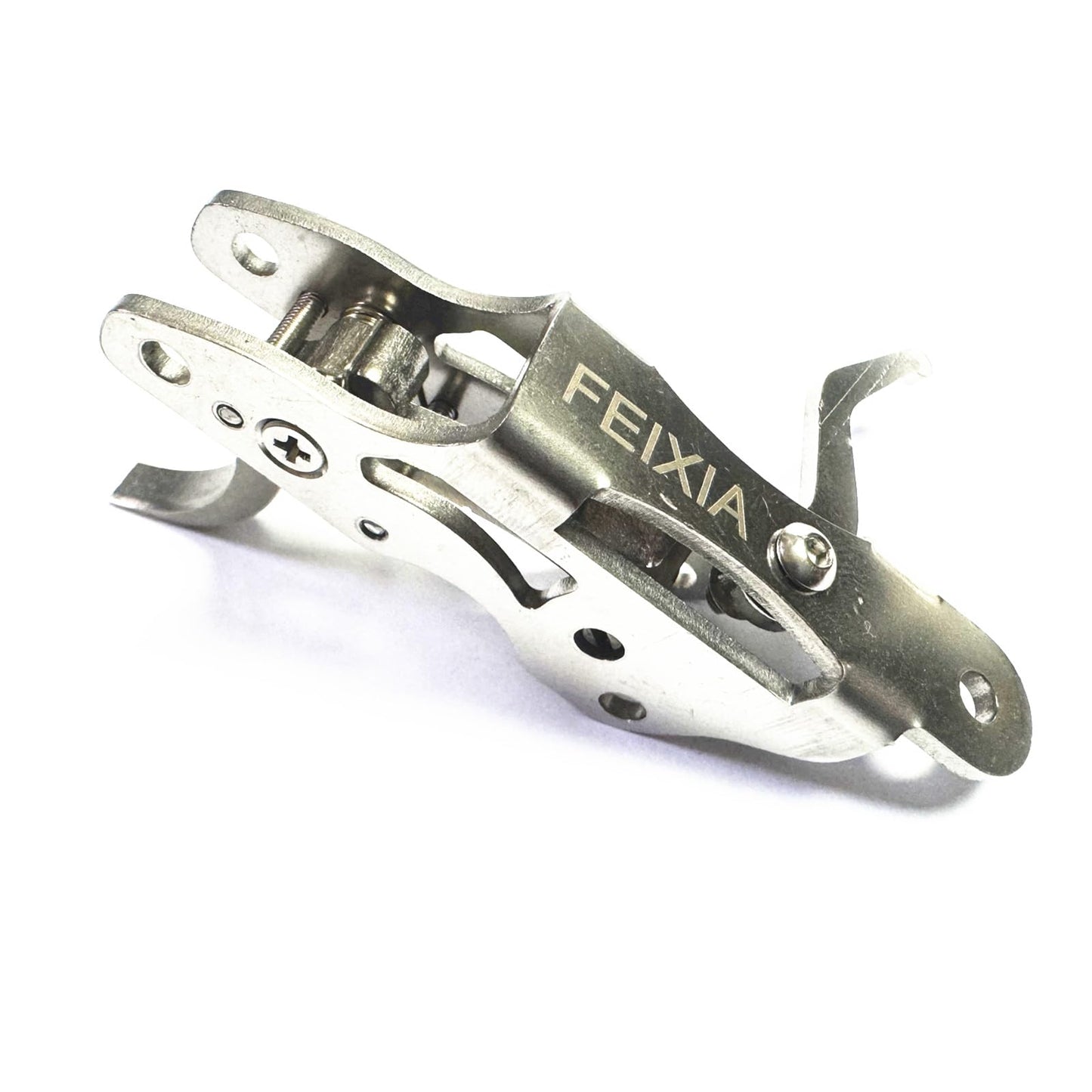FEIXIA-201A 304 Stainless Steel Fishing Mechanism Submersible Amphibious DIY Full Metal Steel 200 Pounds DIY Speargun Trigger