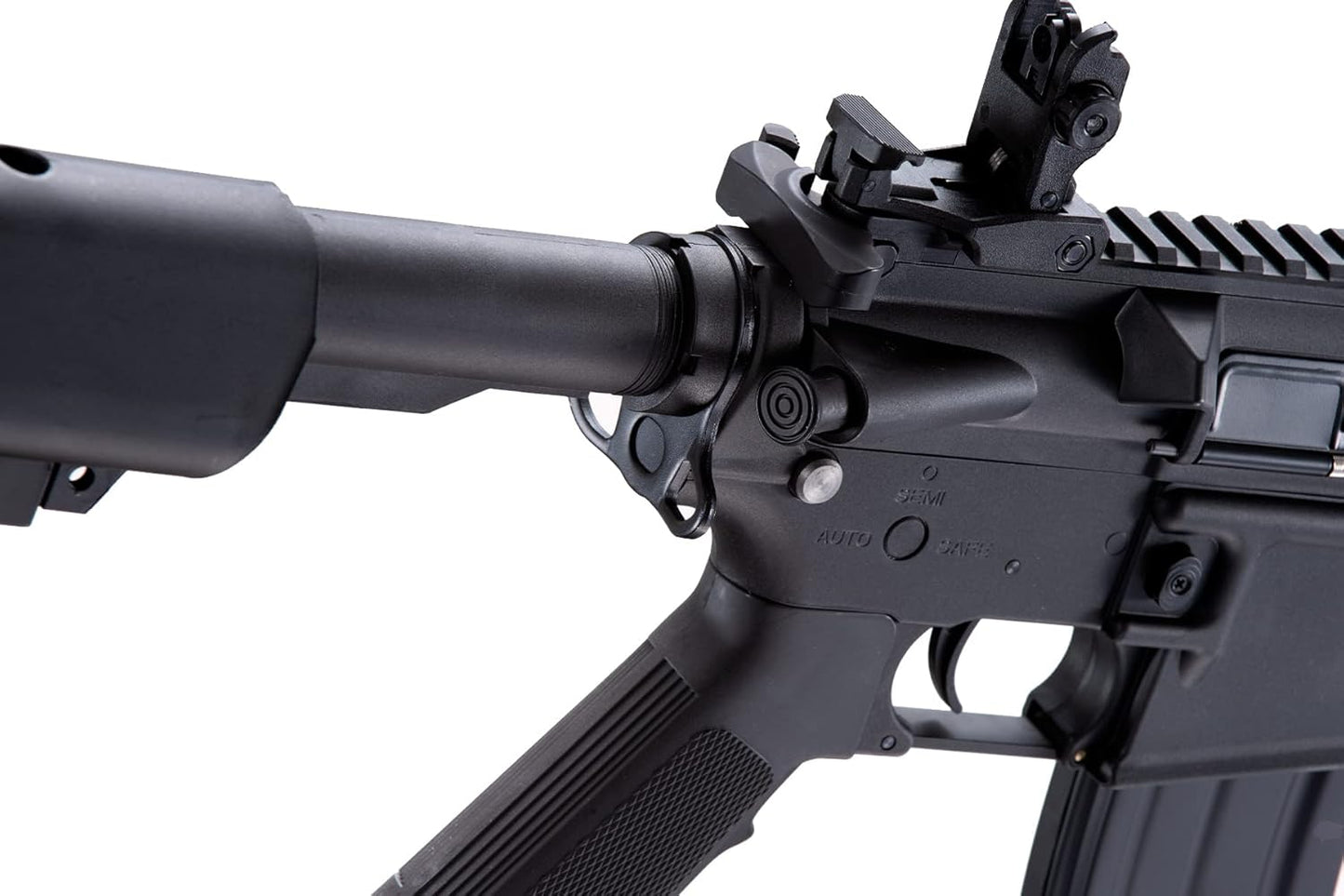 Lancer Tactical Gen 2 LT-19 Airsoft M4 Carbine 10" Electric Full/Semi-Auto Airsoft AEG Rifle, Included 6mm 0.20g BBS, Charger, and Battery
