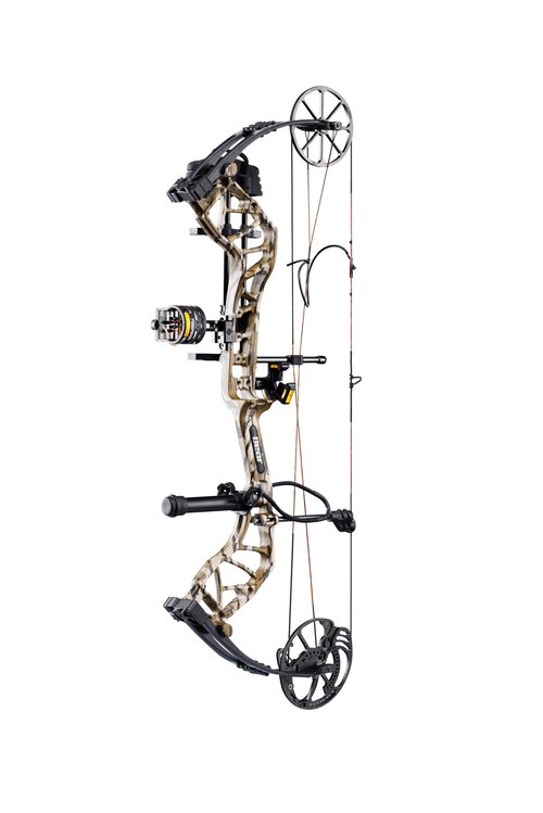 Bear Species XT Ready to Hunt Compound Archery Bow, 70lb. Draw Weight, Right Hand, Mossy Oak Bottomland/Black
