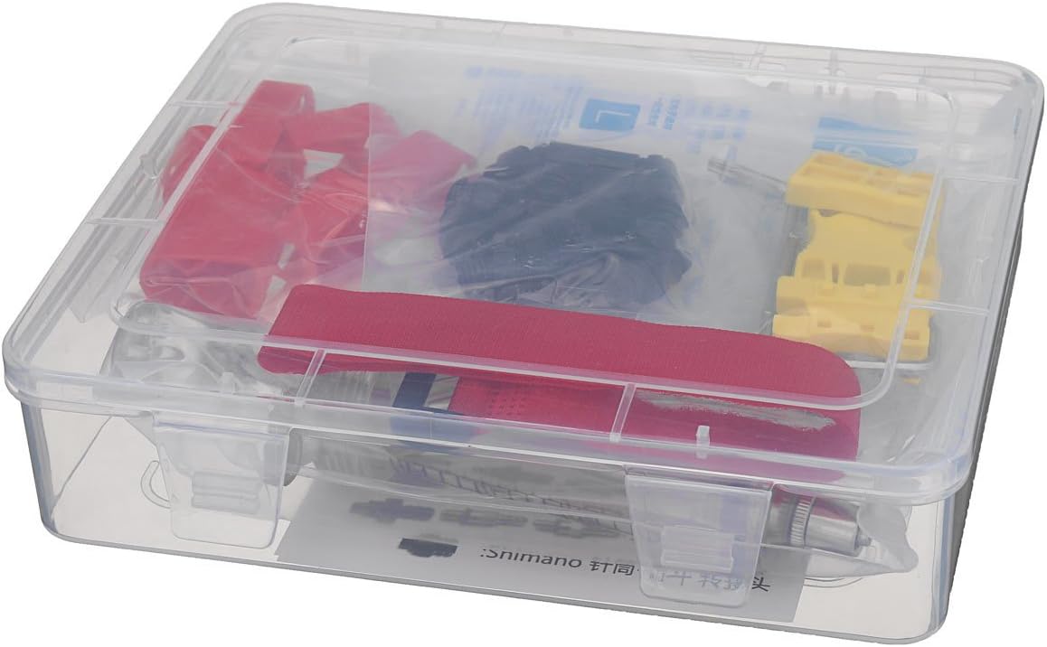 Mineral Oil Bicycle Hydraulic Disc Brake Bleed Kit for All Series Shimano/Magura/Tektro/Zoom/CSC/Echo/Giant / HS33 / Nutt Cycling (Professional kit)