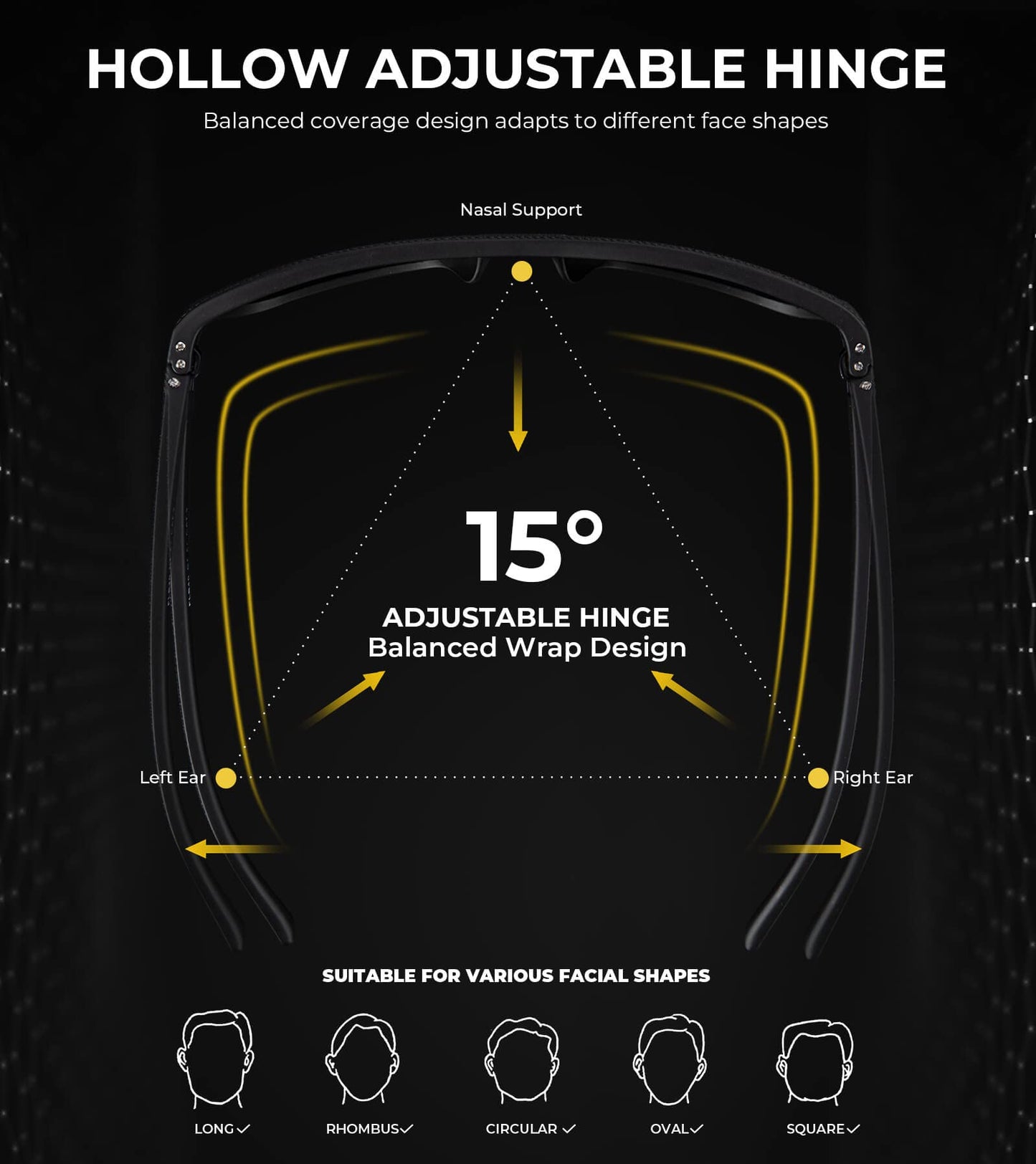 KALIYADI Mens Sun-Glasses Polarized Sunglasses-Men: Classic Sunglasses with Ultraviolet Protection for Driving Fishing Golf