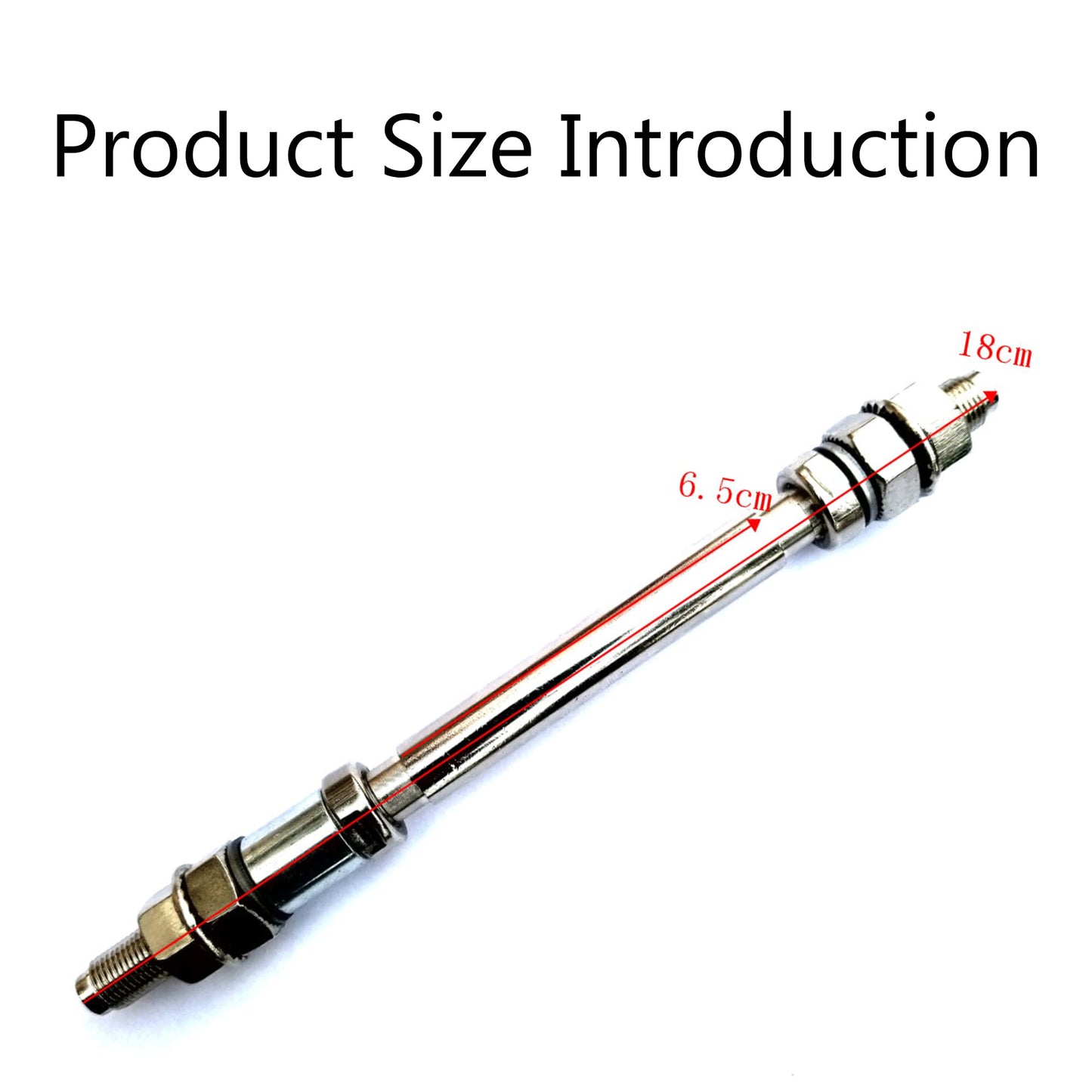 Setaria Viridis Bicycle Axle Bike Axle Bike Hub Mountain Bike Axle Bicycle Multiple Speed Rear Hub Axle Bicycle Wheel Hub Axle Metal Bike Axle Bicycle Axle Quick Release Rear Solid Shaft Lever