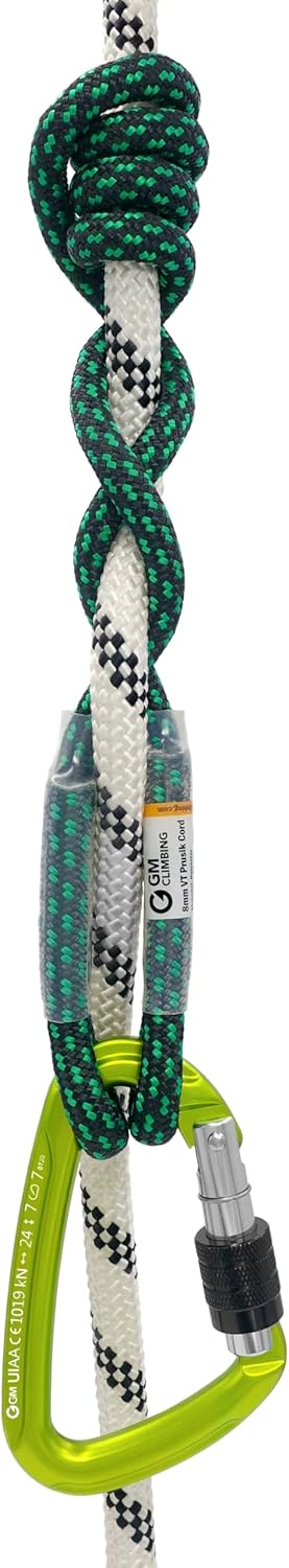 GM CLIMBING 8mm (5/16") Prusik Swen Eye-to-Eye Pre-Sewn 30 inch / 45 inch