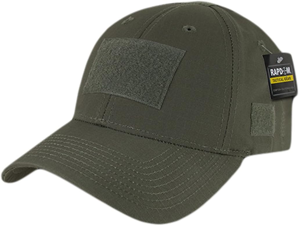 Rapdom Tactical T77-OD Ripstop Operator Cap, Olive Drab, Olive Drab