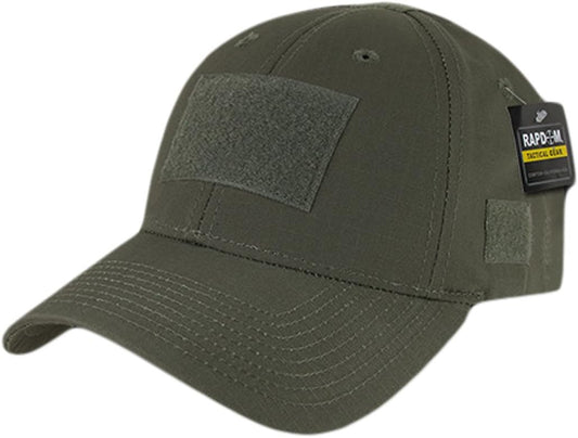 Rapdom Tactical T77-OD Ripstop Operator Cap, Olive Drab, Olive Drab