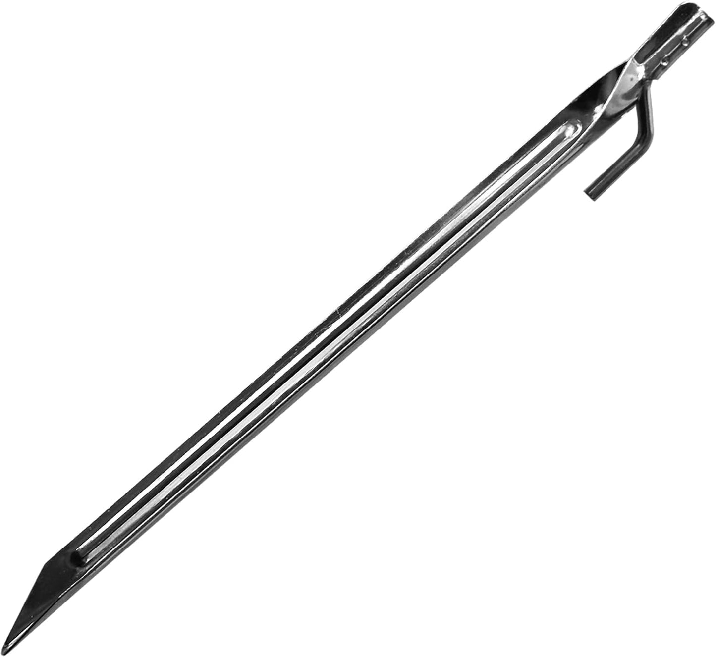 Coghlan's Heavy-Duty Steel Tent Stakes for Secure Camping, Galvanized Durable Outdoor Anchors, Ideal for Tents, Tarps, and Shelters in Hard or Soft Ground, 12" 4-Pack