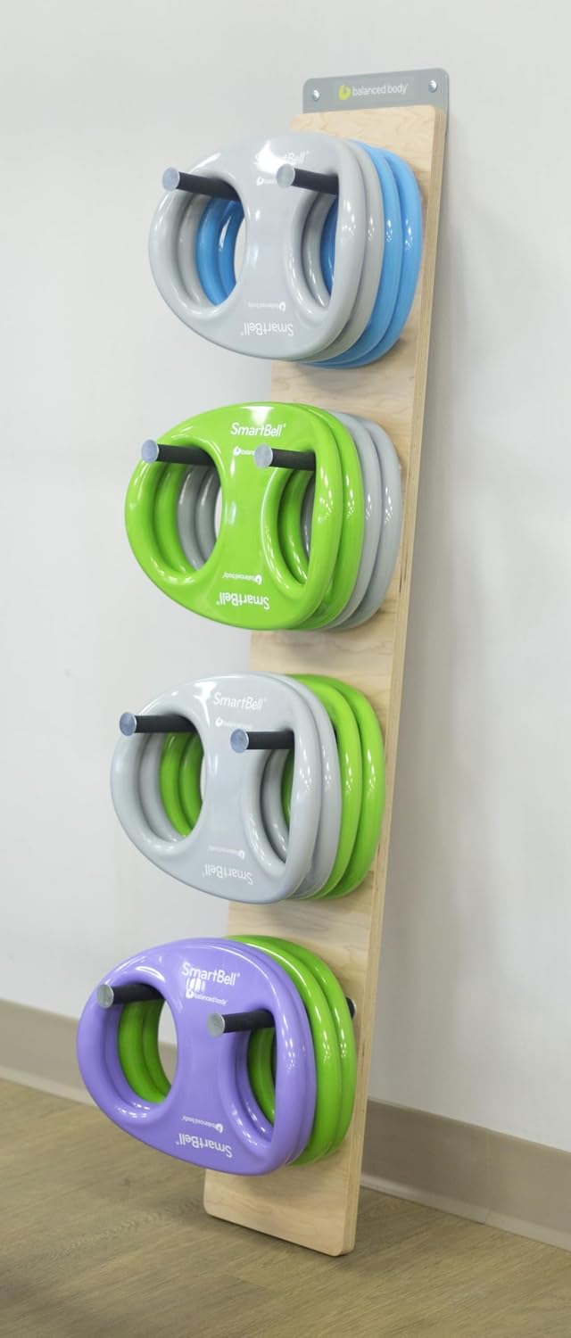 SmartBell Ergonomic Pilates Dumbbell - Two-Handed Exercise Weight for Home Gym