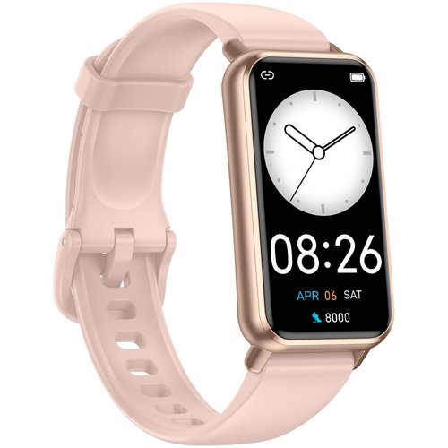 Long Battery Pedometer Watch 14 Days Battery Life, Slim Design No App/Phone Required Fitness Tracker, 50 Meters Waterproof Smart Watch, Heart Rate & Blood Oxygen Monitor Step Counter for Men Women