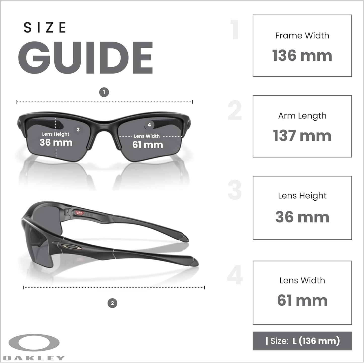 OAKLEY Quarter Jacket OO9200 Sunglasses For Juniors+ Bundle Accessory Leash Kit, Microfiber Pouch