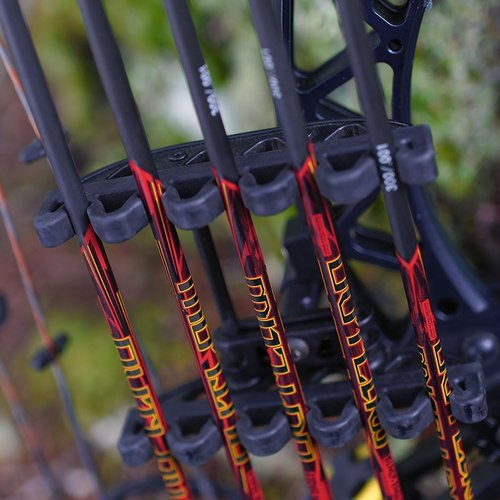 LimbSaver Silent Quiver for Bow Hunting, One Piece, Lightweight and Low Profile, Works with Right and Left-Handed Bows, Fits All Arrow Sizes