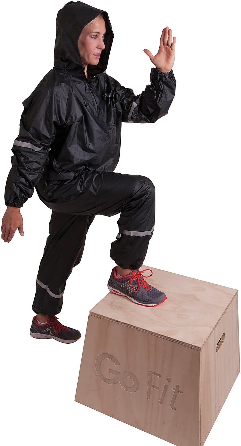 GoFit Hooded Thermal 2-Piece Training Suit