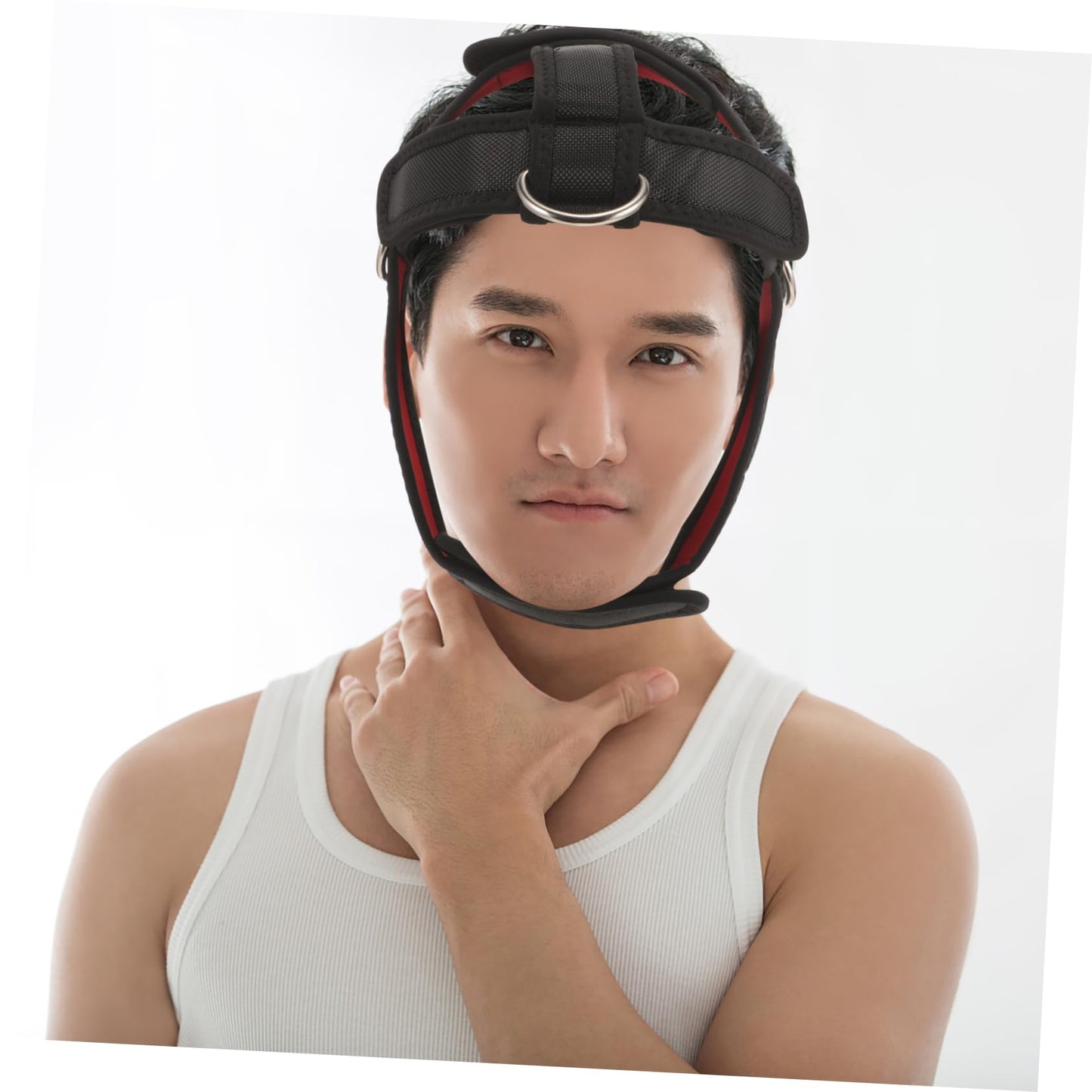 FOYTOKI and Neck Trainer Indoor Neck Exerciser Neck Weight Lifting Harness Trainer for Neck Safety Neck Trainer Neck Training Neck Harness Portable Diving Fabric Training Equipment