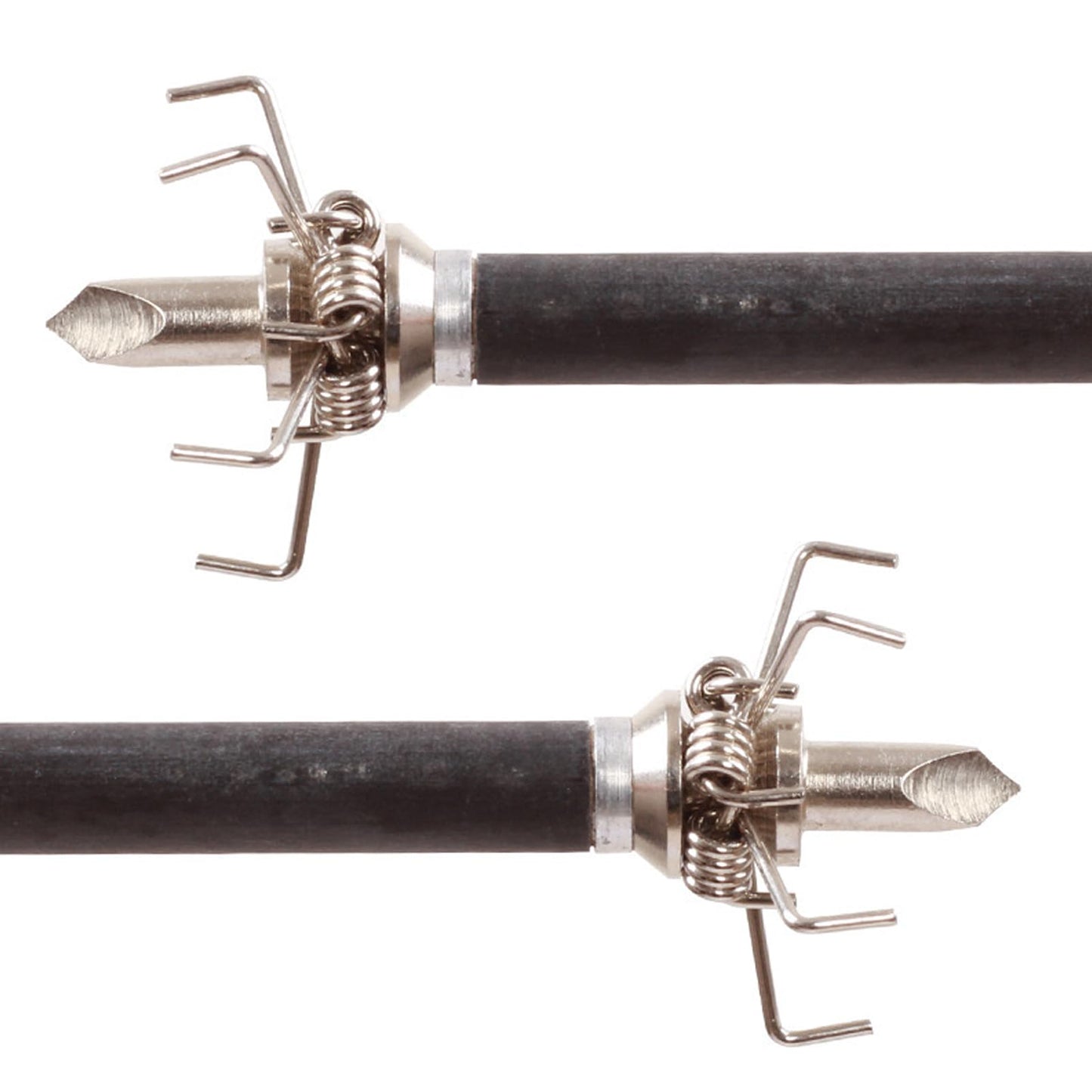 KURUGEILI 12PK 100 Grain Small Game Broadheads Blunt Judo Points with Broadhead Case Screw in Judo Broadheads for Hunting & Field Practice-Perfect for Small Game and Target Shooters