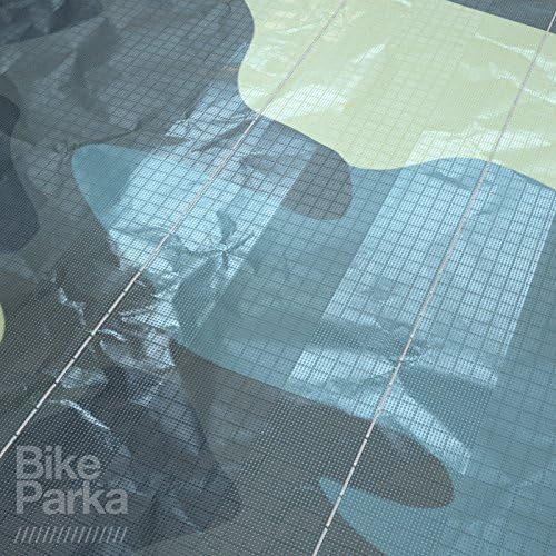 Stash Bike Cover - Lightweight, Waterproof & Durable Protection from Rain & Snow - Adjustable for Any Bike for Indoor/Outdoor Use, Stuff Sac Included (Ciel Blue)