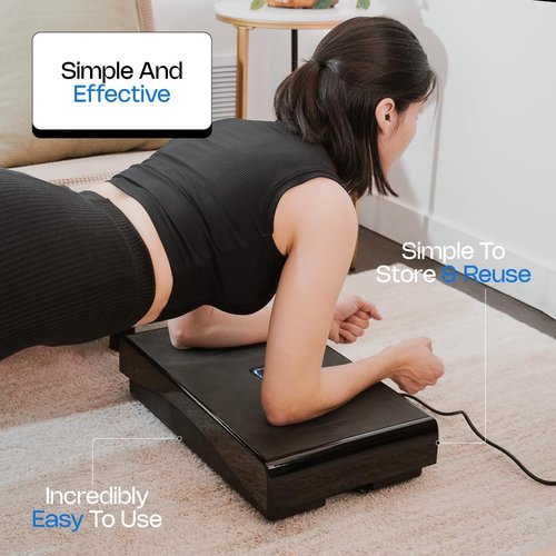 Vibration Plates - Vibration Plate Exercise Machine - Whole Body Workout Vibration Platform - Vibrating Plate as Home Training Equipment for Weight Loss - Vibration Plate by Kryn