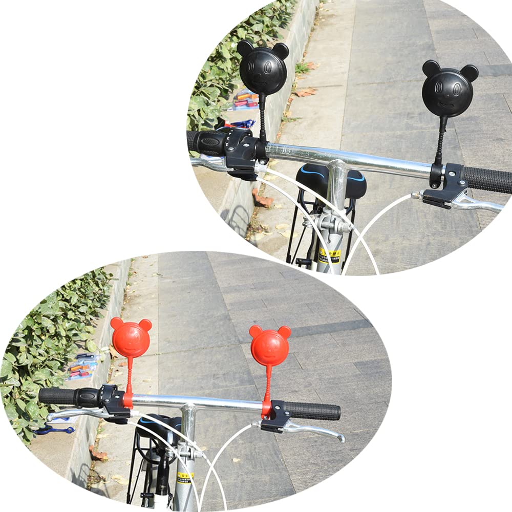 YehVeh 4 Pack Kids Bike Mirror Toddler Tricycle Mirrors Kids Tricycle Rear View Mirror Kids Trike Mirror Toddler Balance Bike Rearview Mirror for Toddler Trike Bike Kids Trikes Kids Kick Scooter