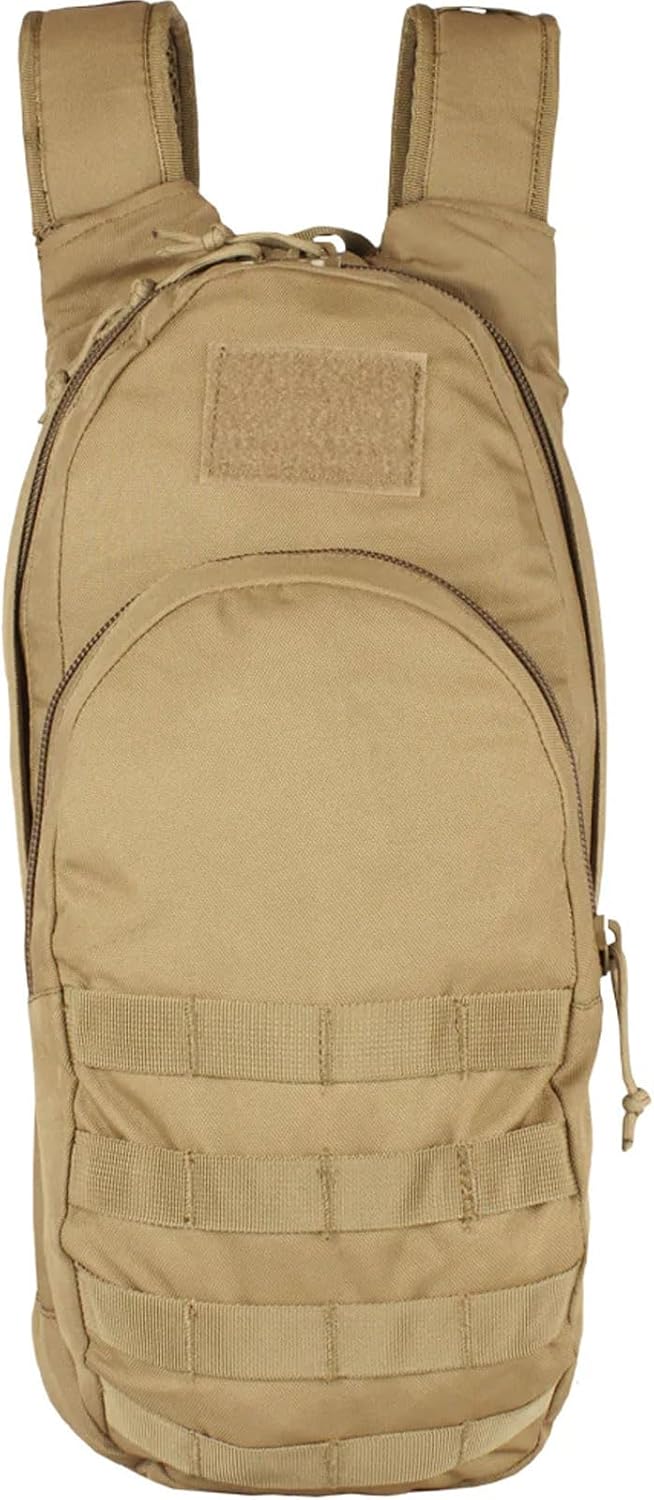 Fox Outdoor Products Compact Modular Hydration Backpack | 11L Tactical Pack with 2.5L Bladder, MOLLE Webbing & Stay-Cool Mesh