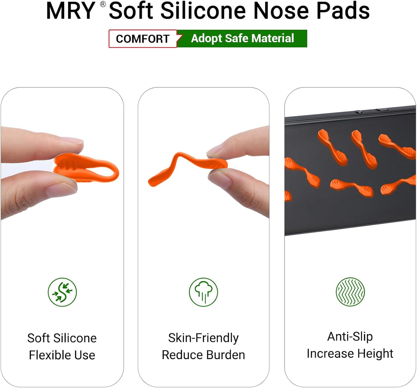 Mryok Replacement Nosepiece Nosepad for Oakley Radar Path EV RadarLock Sunglass