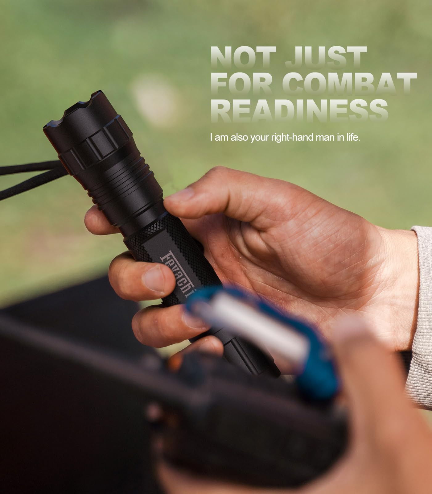 Feyachi 1500 Lumen LED Tactical Flashlight IPX7 Rating Rechargeable 4 Modes Weapon Light Picatinny Rail Flashlight Included with Pressure Switch