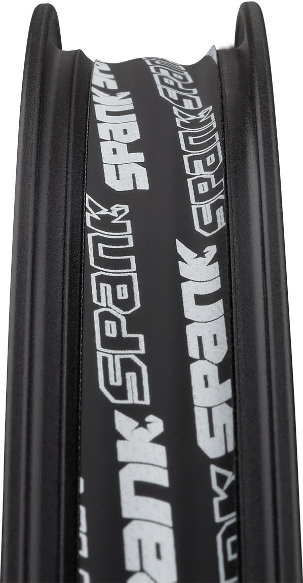 Spank Spoon 28 Bike Rims, (24inch, Black), Tubeless Ready, Bombproof Rim, For ASTM 5, All Mountain, Trail, Freeride, E-Bike, Heavy to Light Riders