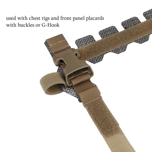 GYDEHUTJ Tactical Plate Carrier Placard Adapter, Adaptive Vest Front Panels Converter for AVS MBAV