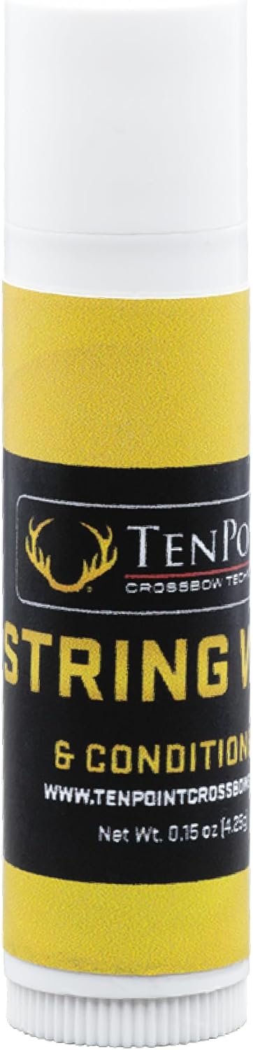 TenPoint String Wax & Conditioner - Lubricates, Rejuvenates & Extends the Life of Crossbow Strings and Cables - Made from All-Natural Components