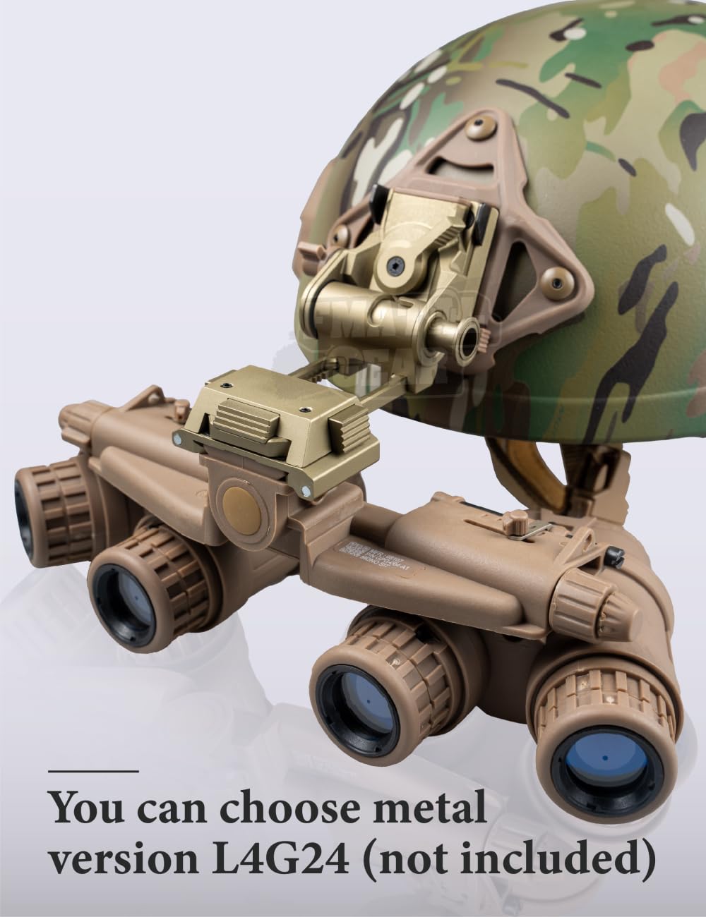 FMATAL GEAR FMA GPNVG 18 Tactical NVG Dummy Model for Tactical Helmet NVG Mount | Paintball Shooting Hunting (DE)