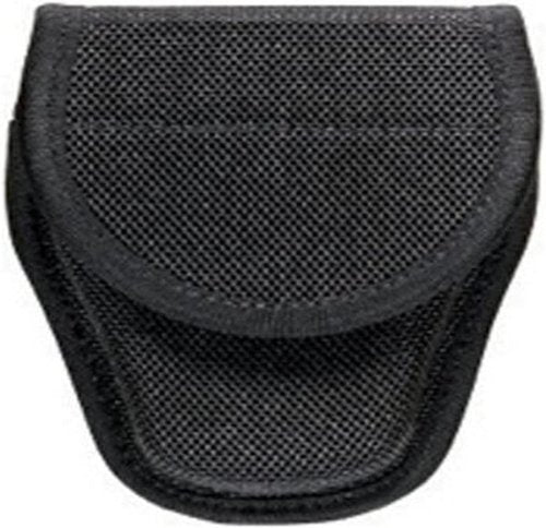 Bianchi Accumold 7300 Covered Black Handcuff Case with Hidden Snap