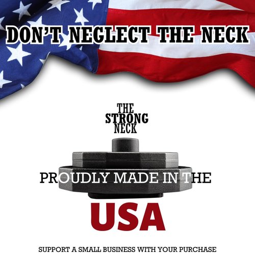 The Strong Neck - Neck STRENGTHENING Device - Neck Resistance Training - Neck Weight Lifting - Neck Toning - jawline - Cervical Trainer pad Neck Strengthener Harness