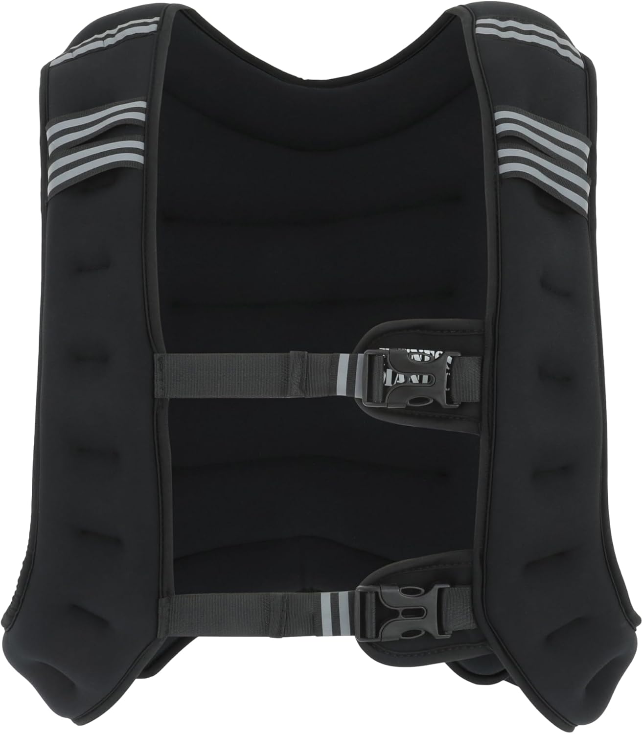 FITNESS MANIAC USA Weighted Vest for Strength Training and Running - Men and Women Workout Equipment - Soft and Slim Design - Weights Included