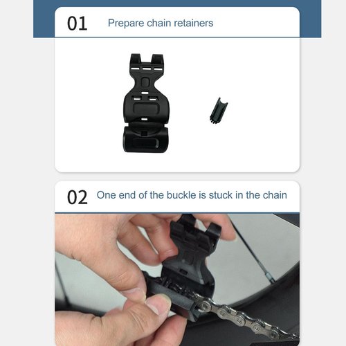 Mountain Chain Tensioner, Anti Drop Chain Retention for Repair
