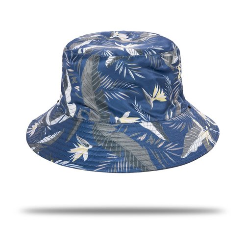 Oversize XXL Bucket Hat Reversible Extra Large Sun Hat Big Head Wide Brim Fishing Hat for Men Women Black-Blue