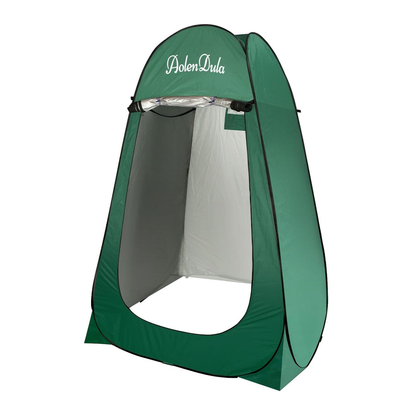 Aolendula Pop Up Privacy Tent - 3000mm Waterproof Instant Changing Room for Camping/Beach, Portable Shower Shelter with Carry Bag & Stakes (6.5lbs Lightweight)