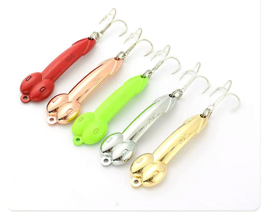 5 Pieces Fishing Spoons Lure for Trout Bass Salmon,Fishing Treble Hooks Spinning Lures,Hard Metal Zinc Alloy Fishing Hooks,Fishing Tackles Spoon Spinner Baits kit for Freshwater Saltwat (0.70OZ)