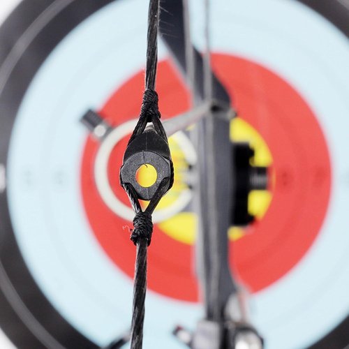 Rubber Tube Peephole Replacements Lightweight Designs Compound Bow String Peephole Rubber Tube Slot Compound Bow Parts Archerys Tube Peep Sight Sights and Optics