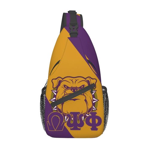 Bixinboy Psi Phi Sling Bag Crossbody Travel Hiking Chest Backpack Shoulder Daypack For Men