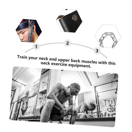 Toddmomy Neck Trainer - Sport Head Harness with Padded Neck Support for Weight Lifting & Sports