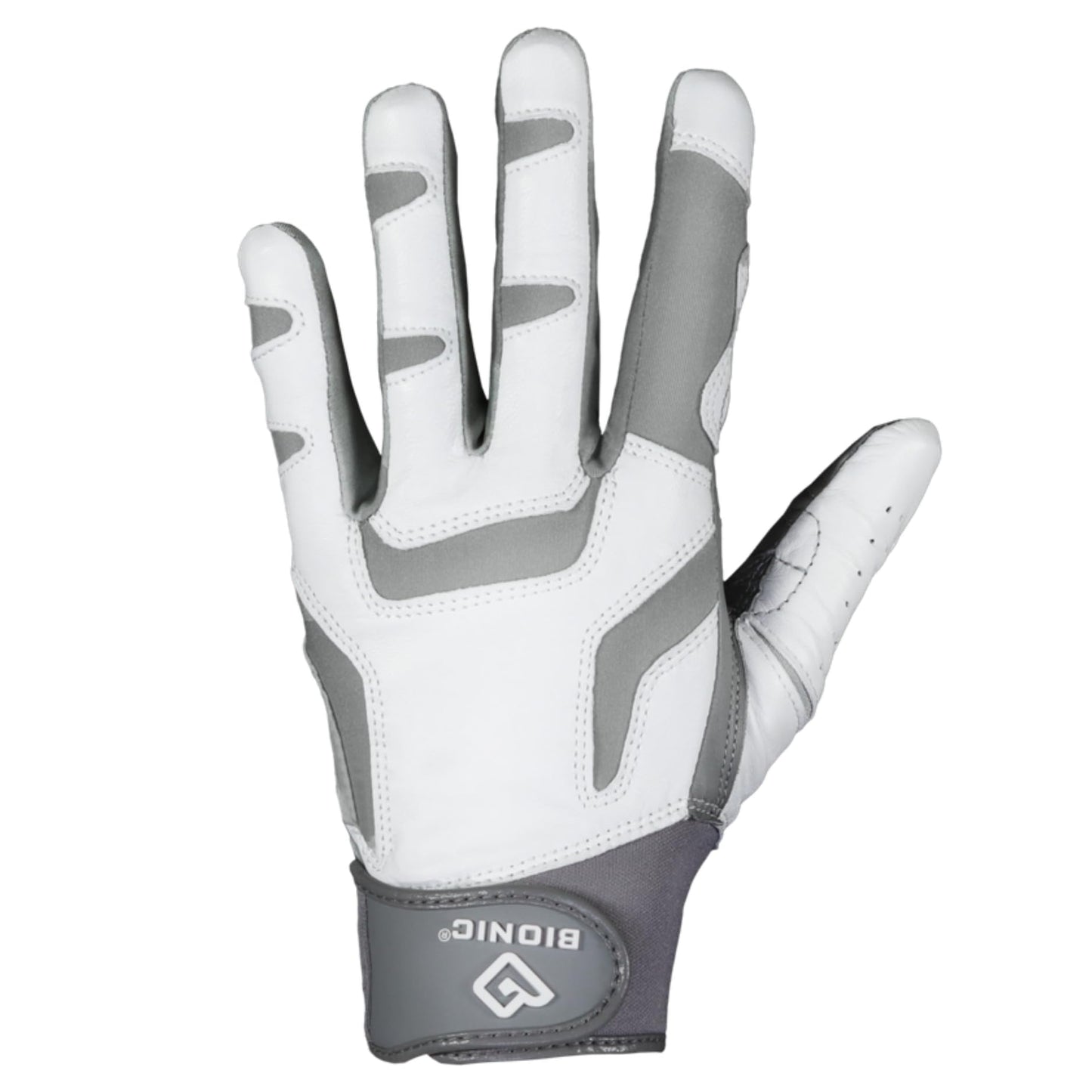 Bionic Women's ReliefGrip 2.0 Golf Glove (Silver, Large, Left)