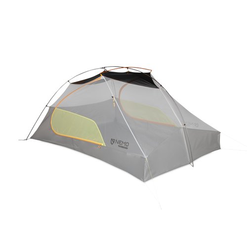 NEMO Equipment Mayfly OSMO Lightweight Backpacking Tent - 3-Person - Citron/Mango