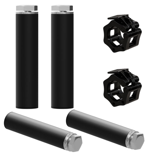 EVERYMATE Weight Plate Holder Power Rack Attachment 2 Inch Olympic Plate Storage Power Squat Rack Holder Weight Plates for 2x2 3x3 2x3 Power Cage Accessories(1" Hole) Weight Plate Rack