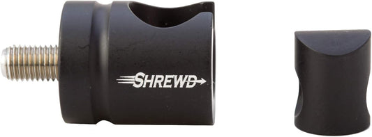Shrewd Archery Straight Disconnect, Matte Black