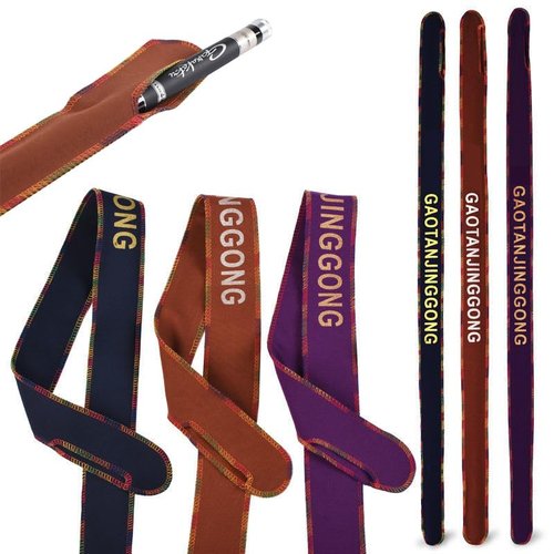 SquEqu 2 Pack Fishing Rod Sleeve Protective Cover Case Elastic 40'' - 50'' Fishing Pole Gloves Sock Holder Protector Thickened Scratch-Proof Rods Bag