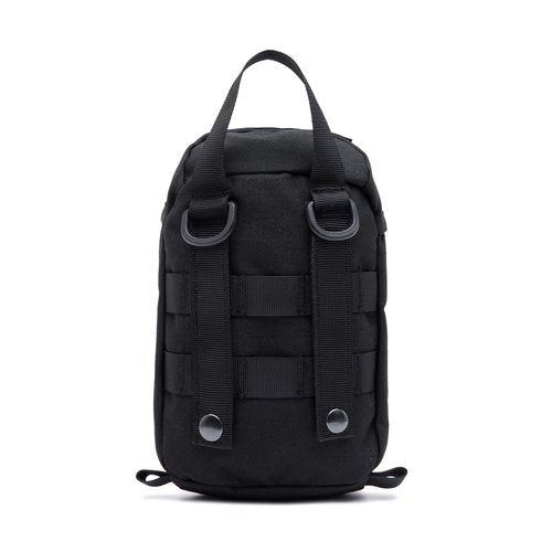 Tactical EMT Pouch, Molle Medical Pouches First Aid Kit Emergency Survival Bag, Rip-Away IFAK Utility Pouch for Travel Outdoor Hiking (Black) 1