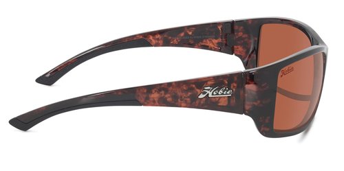 Hobie - Everglades Float Polarized Sunglasses - Outdoor Sunglasses with HydroClean Lenses for Men and Women - Copper Lenses/Dark Brown Tortoise Frame