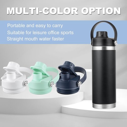 Straw Lid and Spout Lid for Yeti Rambler 26 oz 36 oz 18 oz 46 oz 64 oz Water Bottles, Replacement Caps